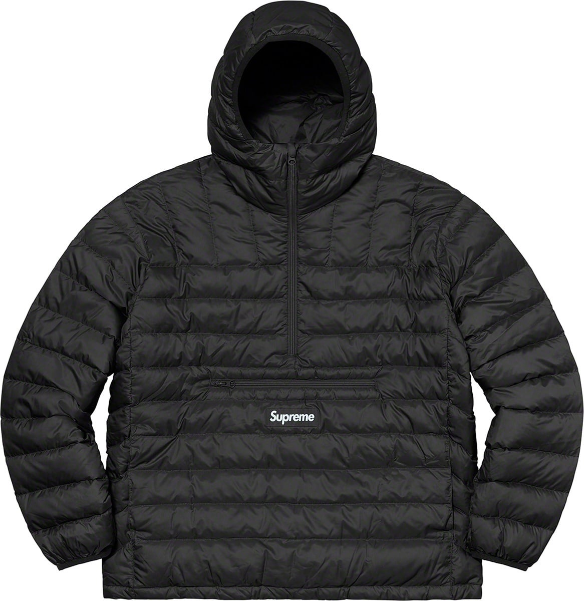 Micro Down Half Zip Hooded Pullover view 18
